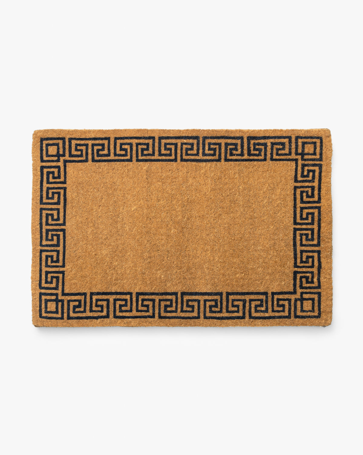Greek Key Coir Doormat