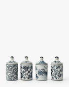 Hand-Painted Spice Jars (Set of 4)