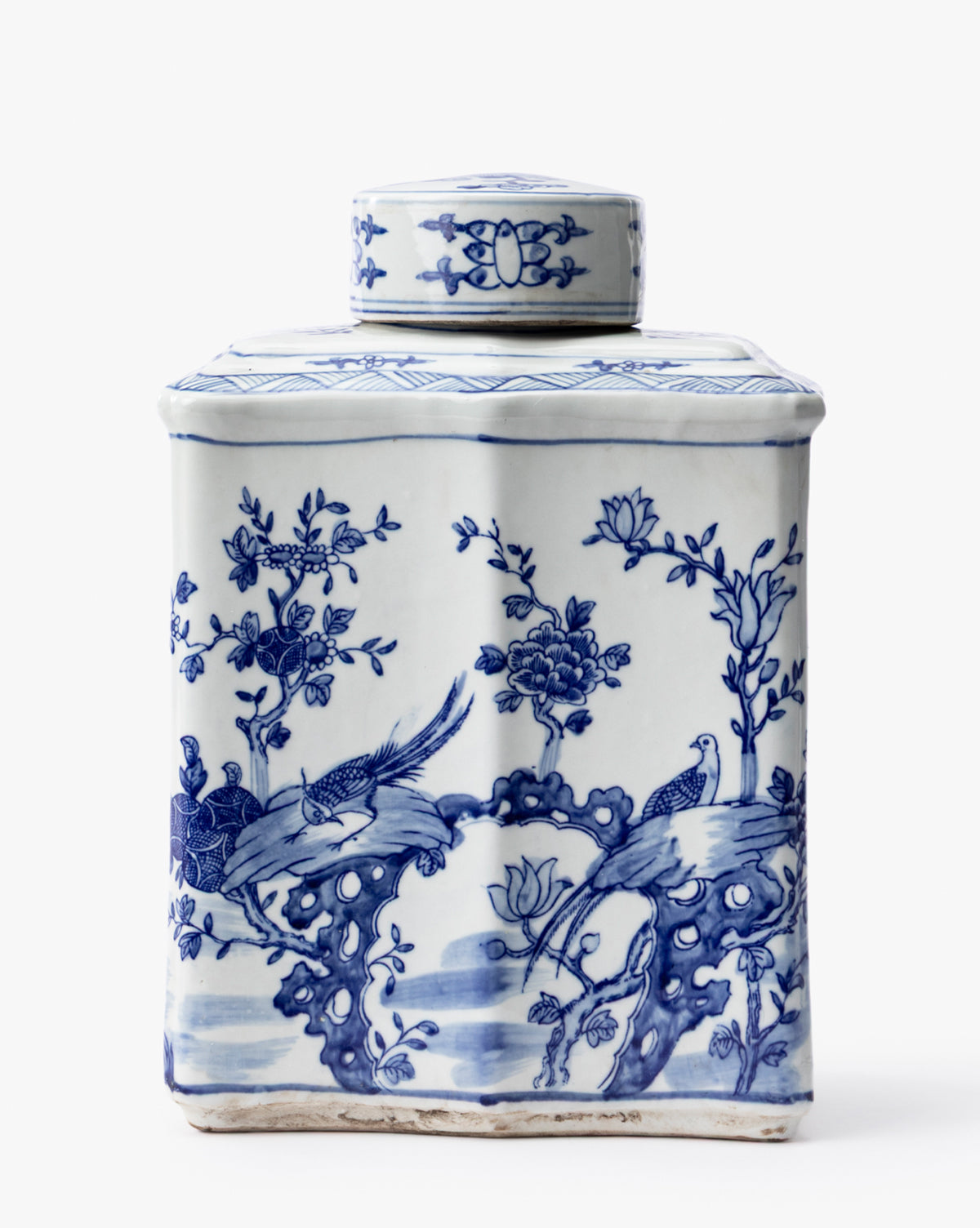 Hand Painted Ginger Jar