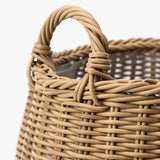 Lightwash Handled Planter Basket