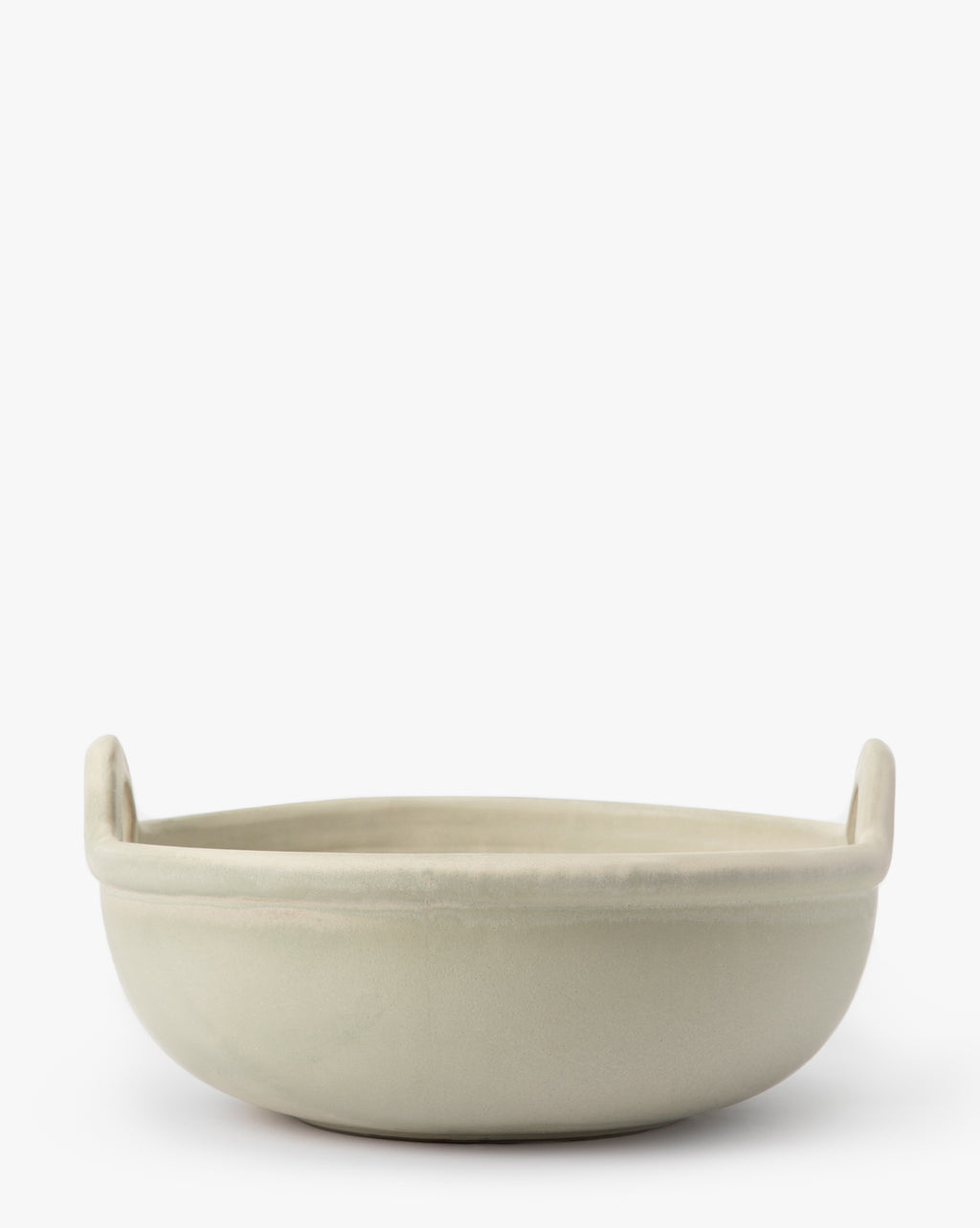 Handled Stoneware Serving Bowl