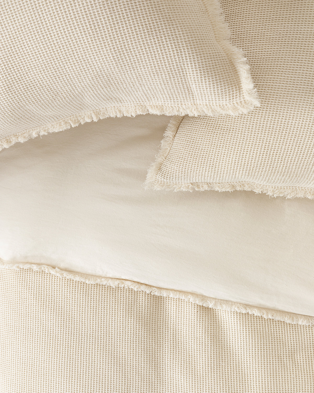 Helene Waffle Duvet Cover