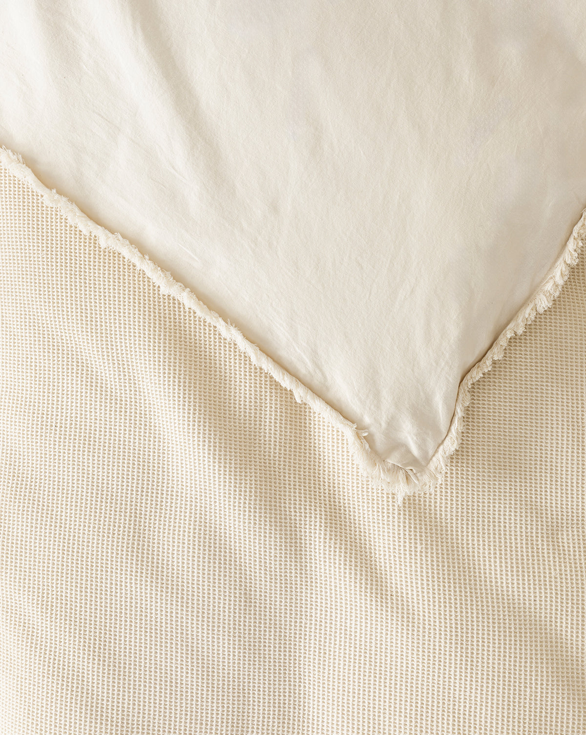 Helene Waffle Duvet Cover