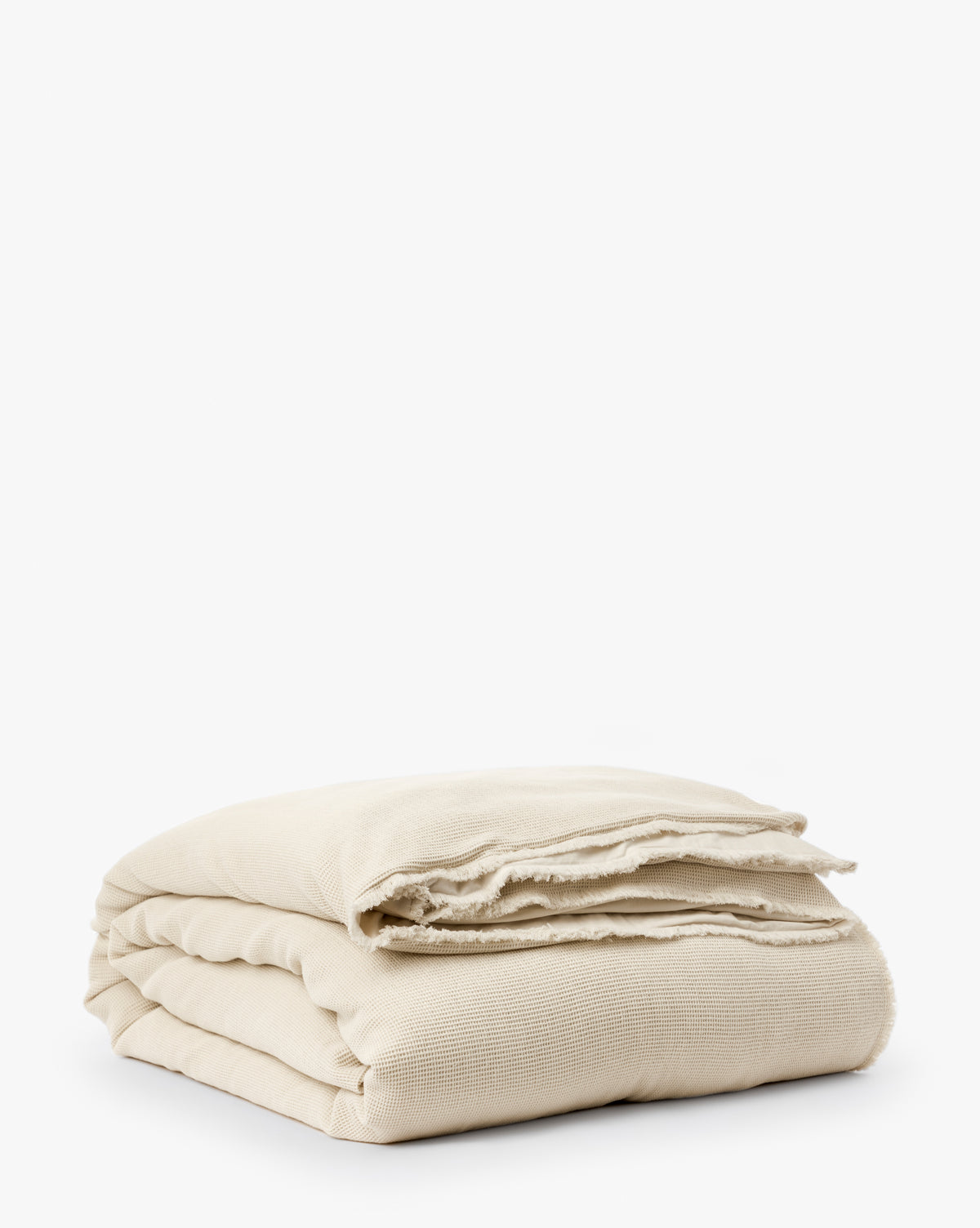 Helene Waffle Duvet Cover