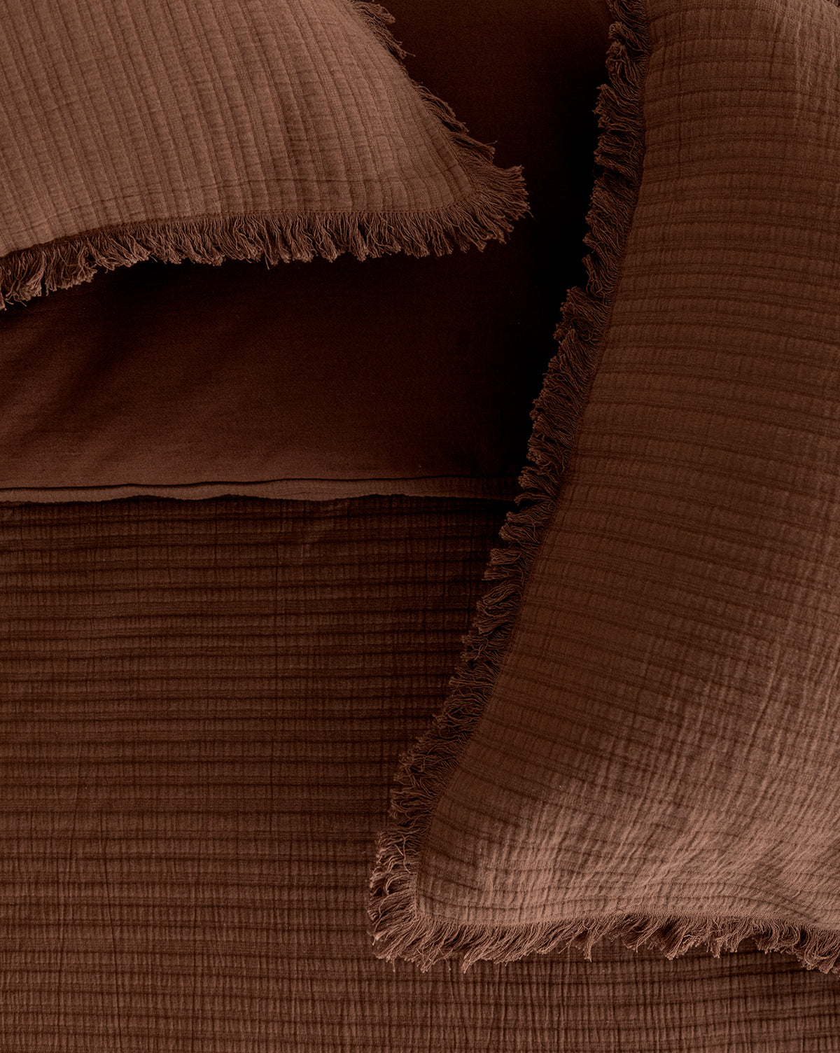 Hendricks Chocolate Cotton Duvet Cover