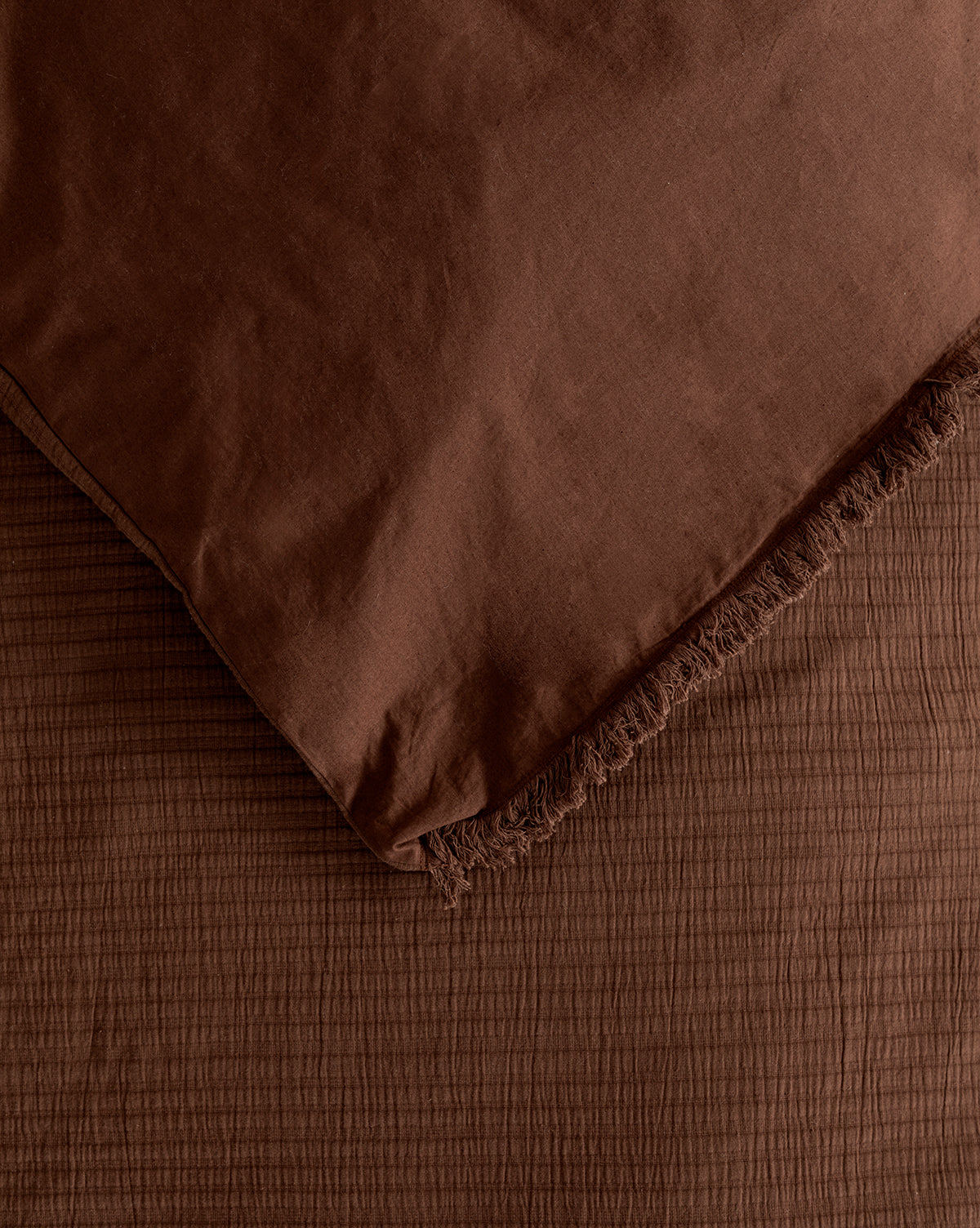 Hendricks Chocolate Cotton Duvet Cover