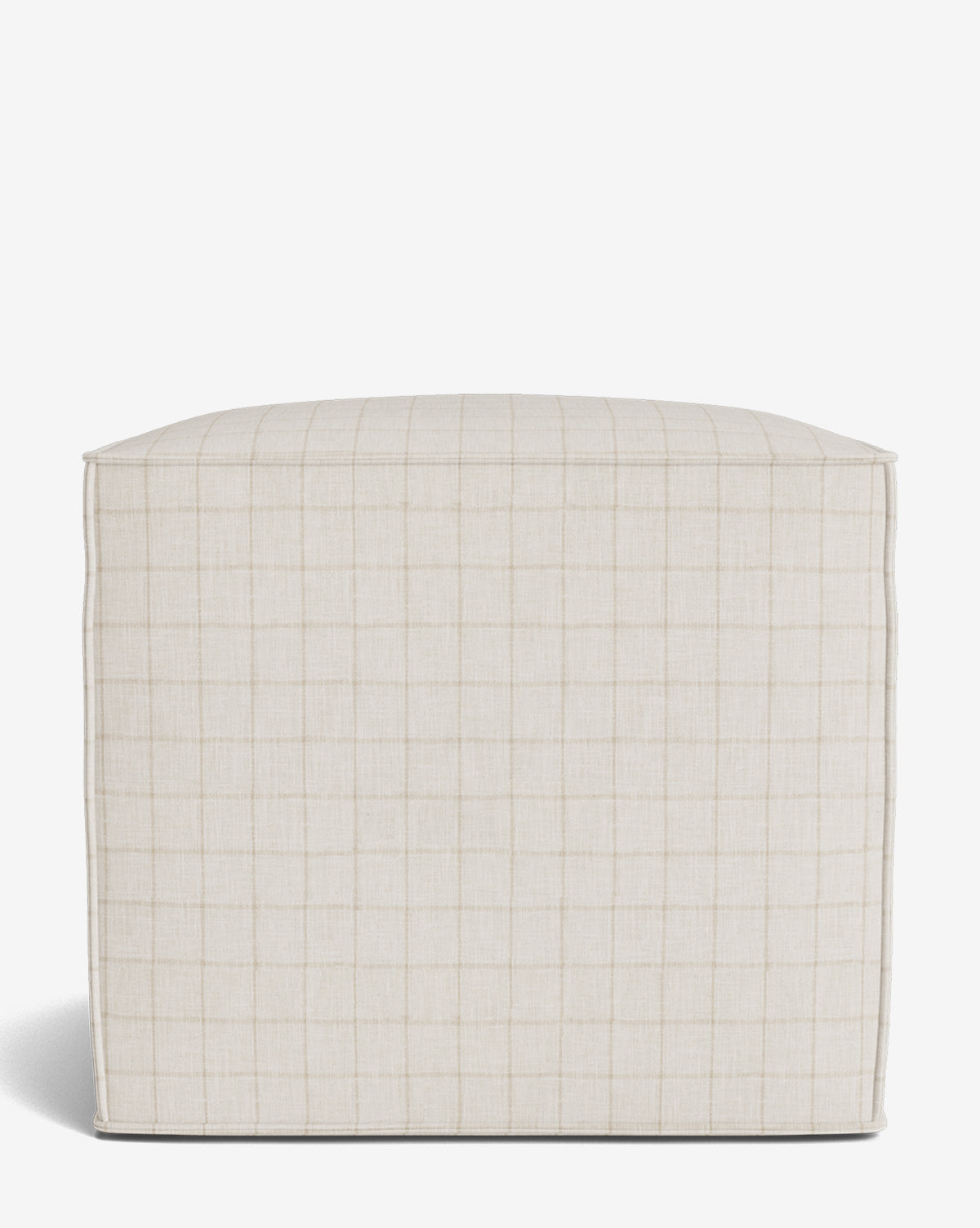 Johannes Cube in Ivory Windowpane (Ready to Ship)