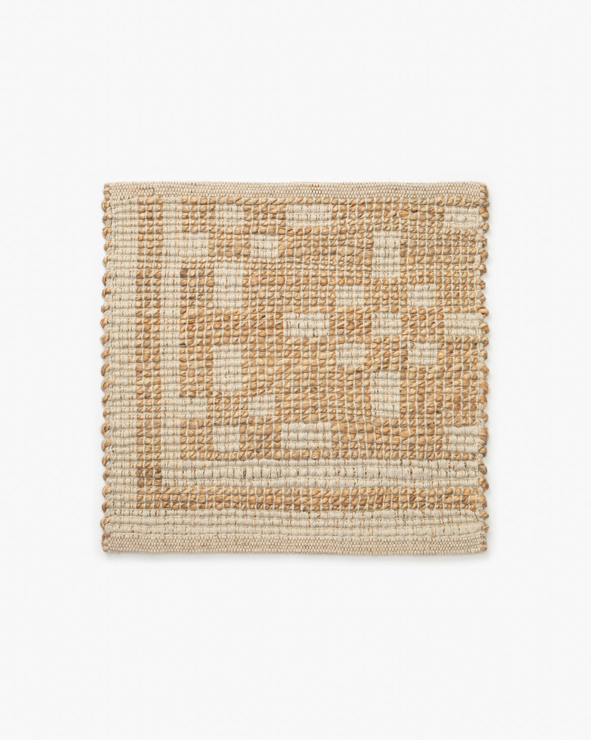 Judy Ivory Jute Rug Collection No. 7 Swatch