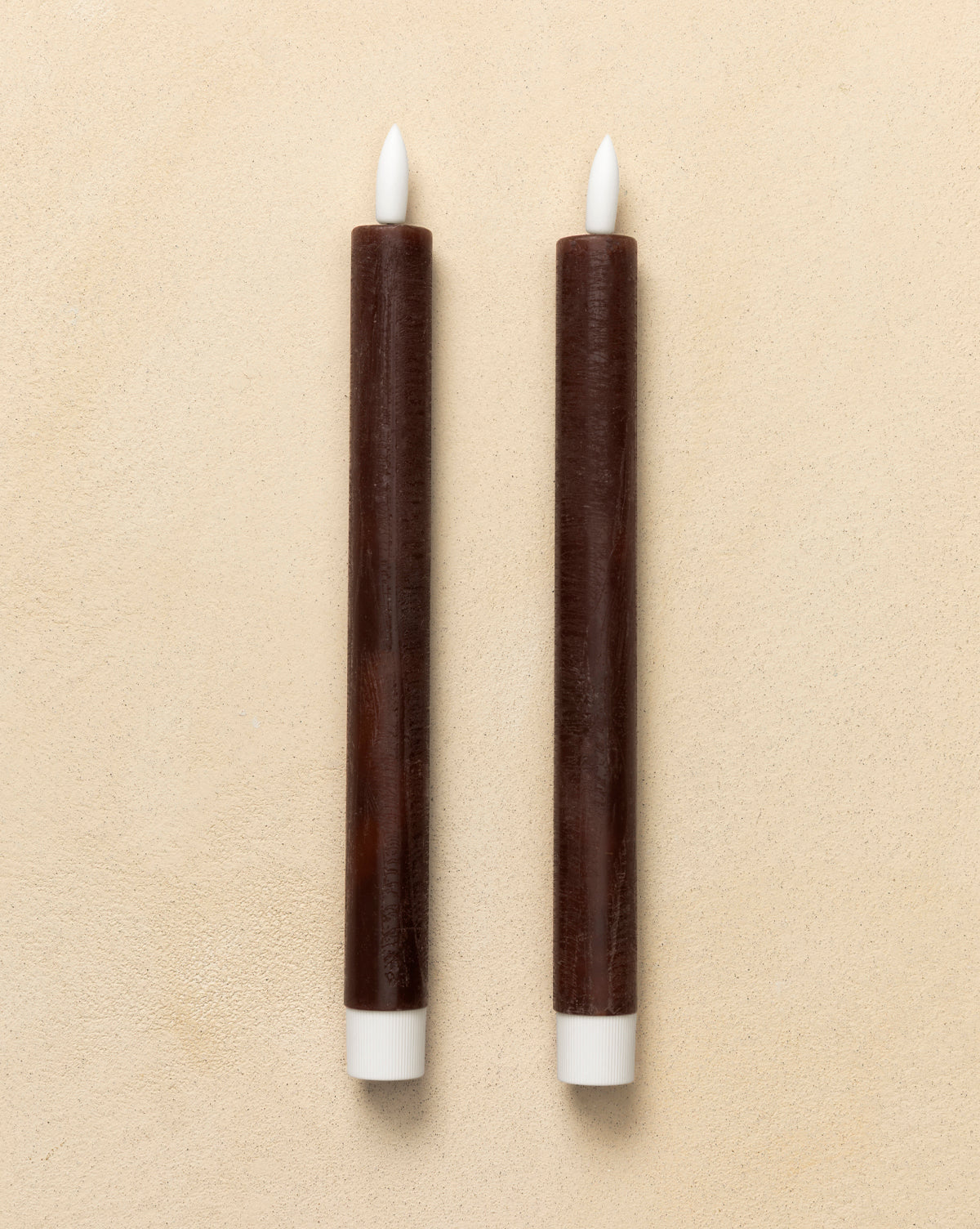 LED Wax Taper Candles (Set of 2)