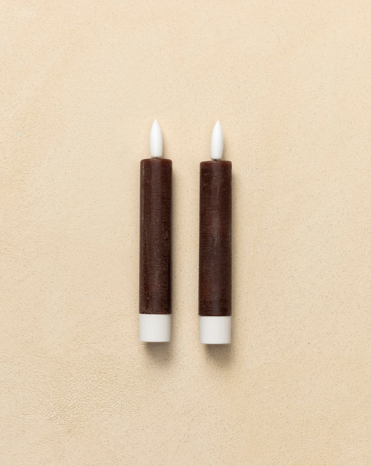 LED Wax Taper Candles (Set of 2)