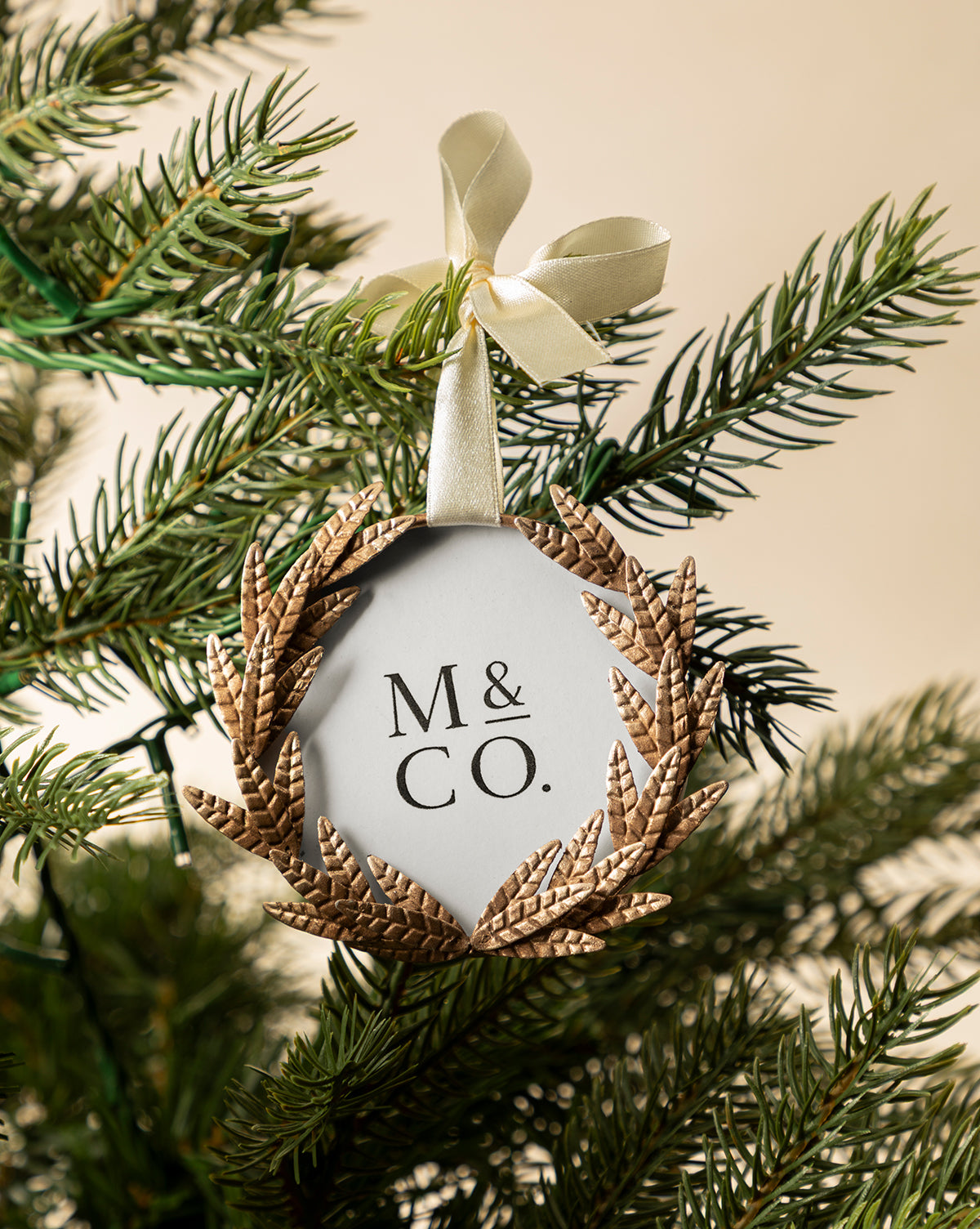 Laurel Picture Frame Ornament