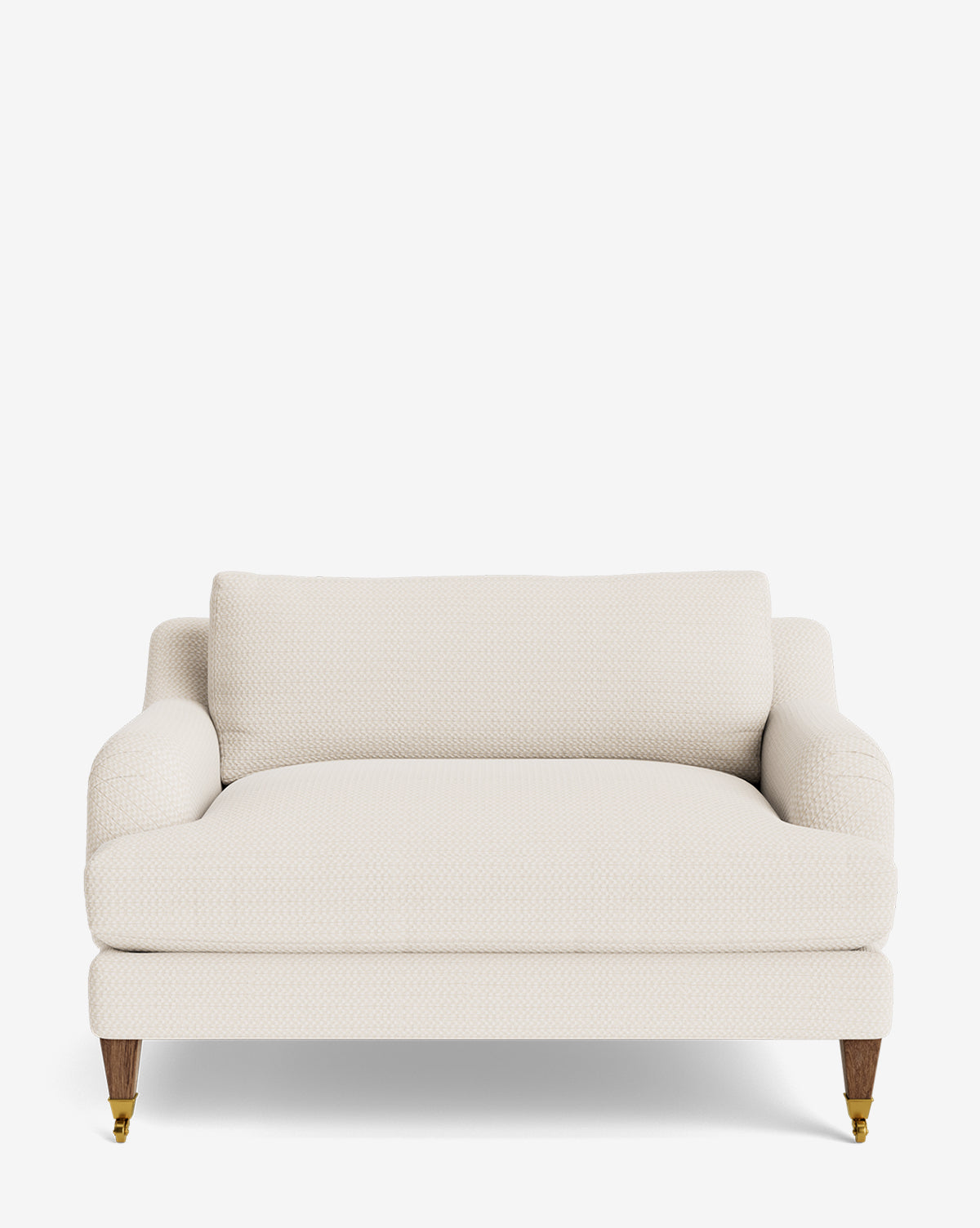 Lucille English Roll Arm Chair and a Half