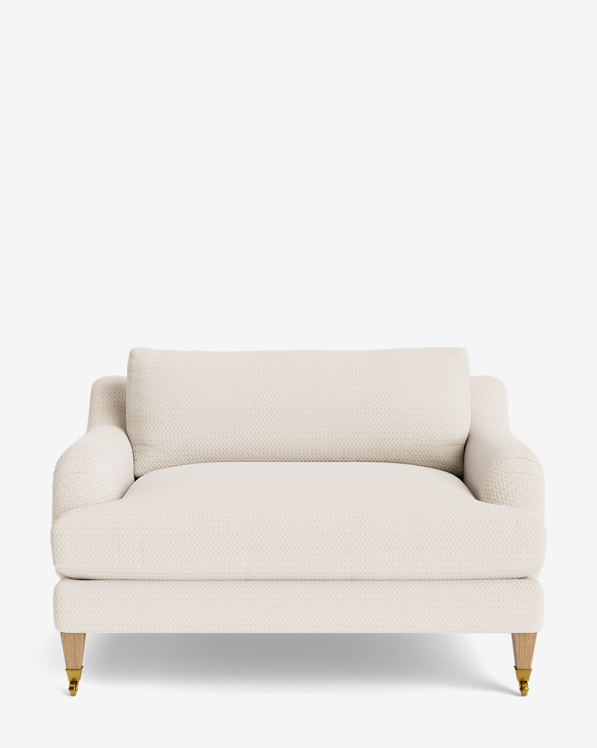 Lucille English Roll Arm Chair and a Half