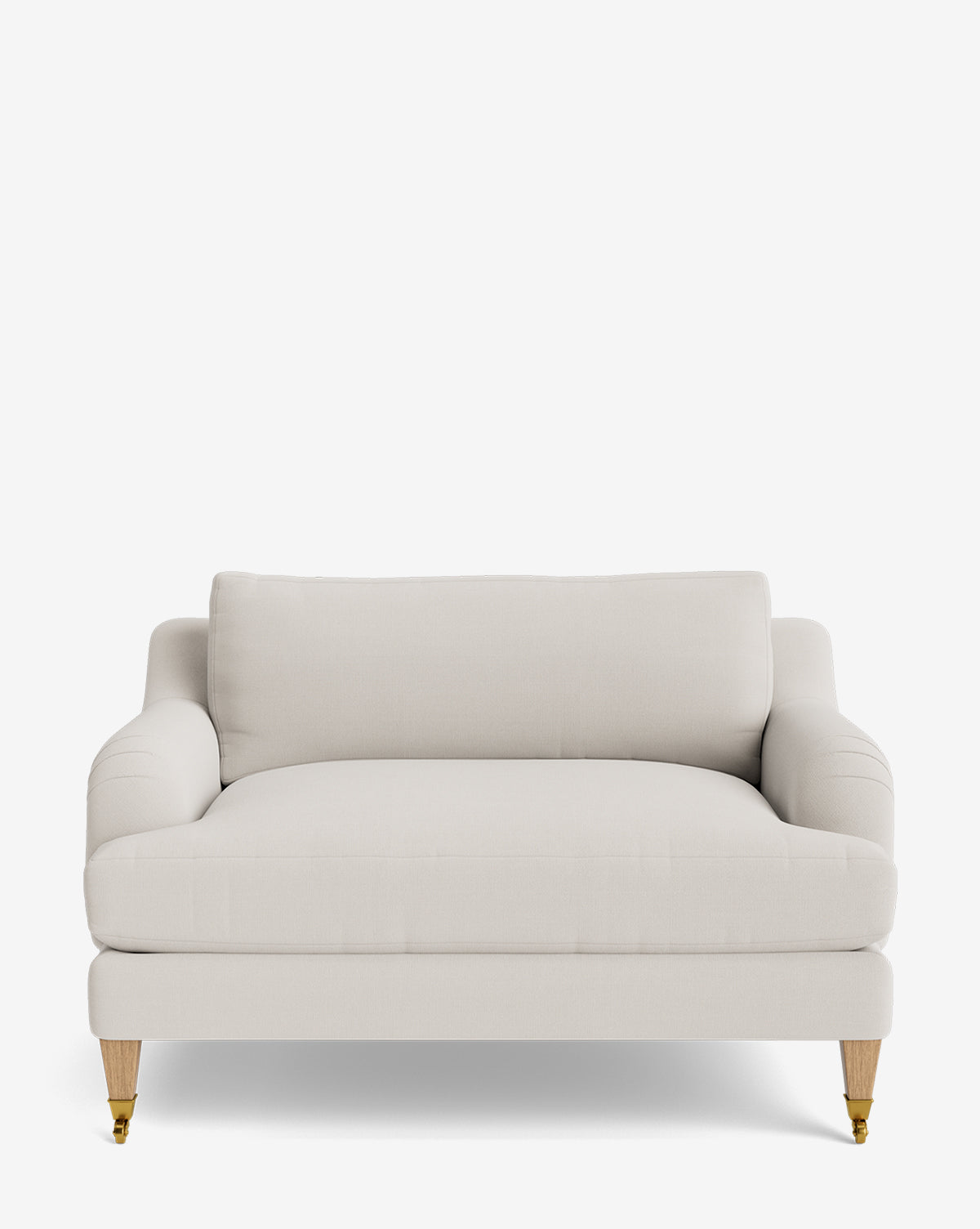 Lucille English Roll Arm Chair and a Half