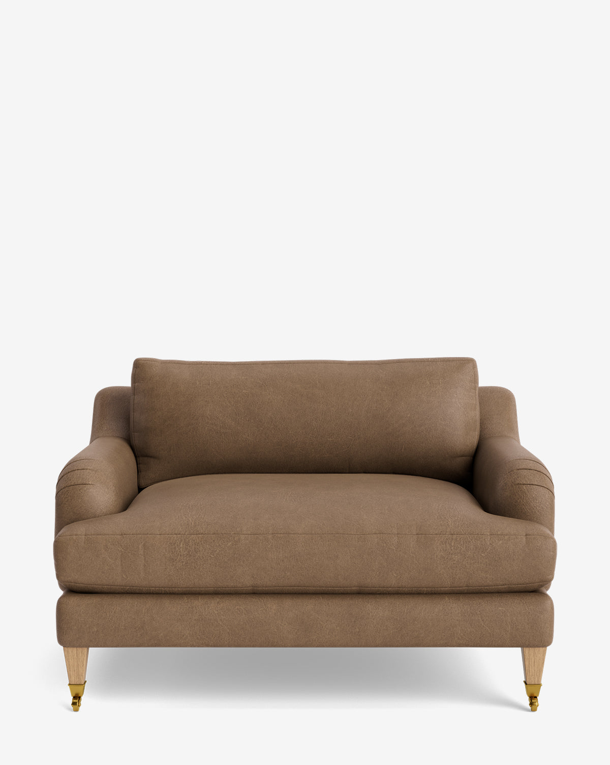 Lucille English Roll Arm Chair and a Half