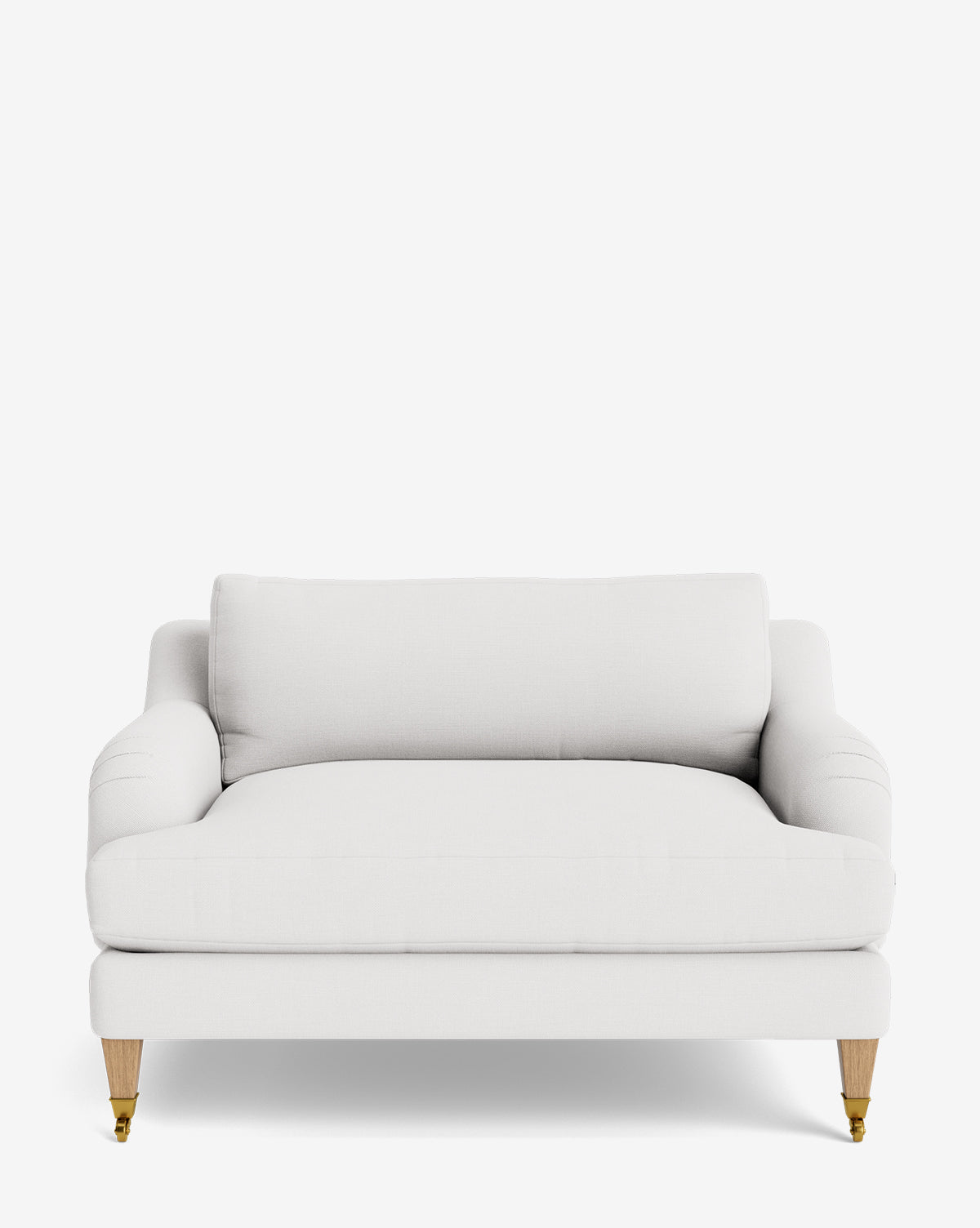 Lucille English Roll Arm Chair and a Half