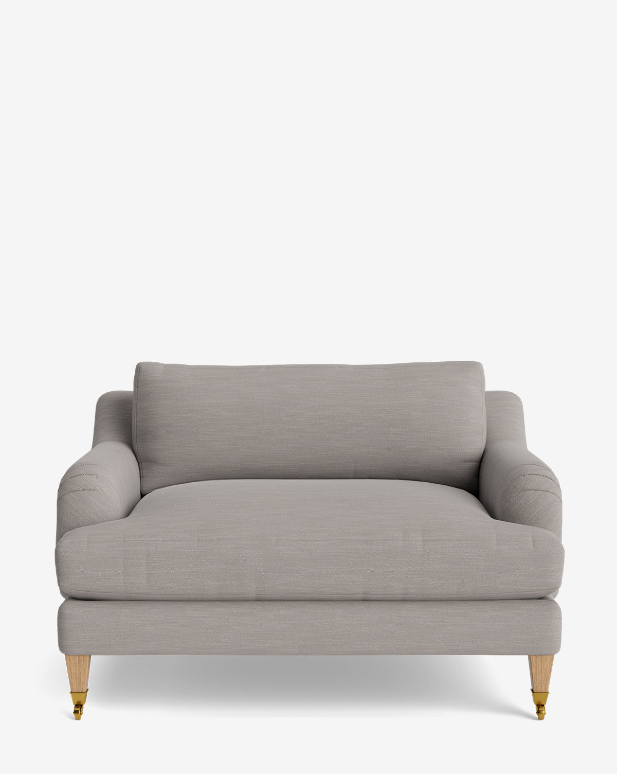 Lucille English Roll Arm Chair and a Half
