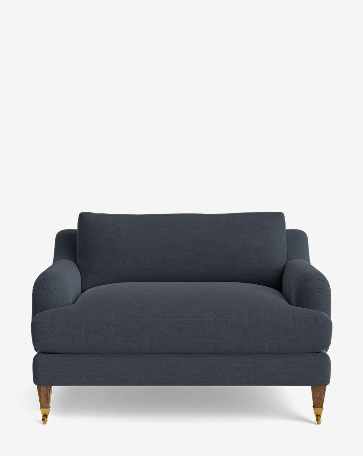 Lucille English Roll Arm Chair and a Half