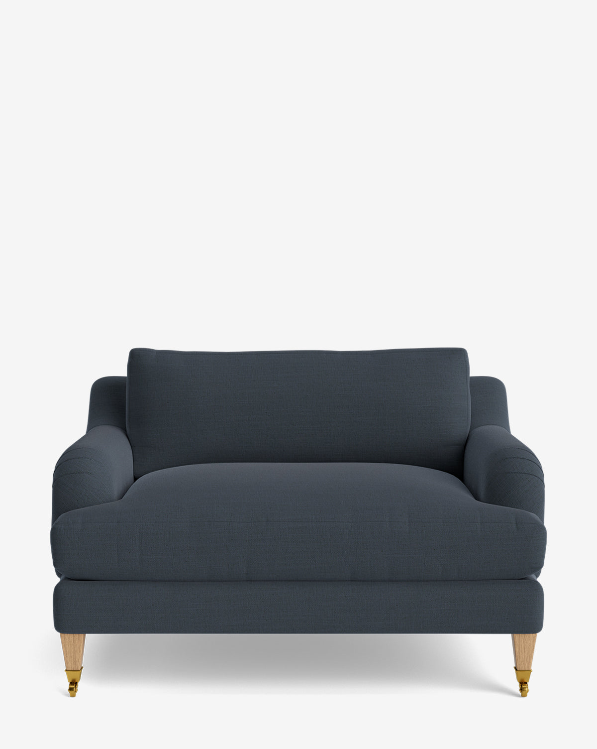 Lucille English Roll Arm Chair and a Half
