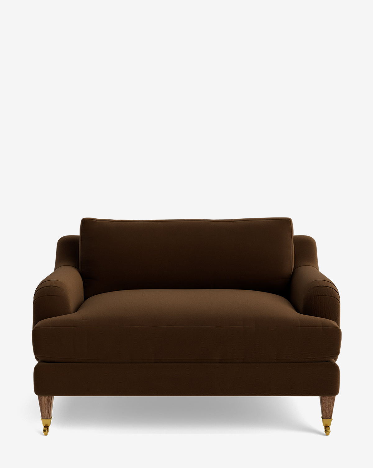 Lucille English Roll Arm Chair and a Half