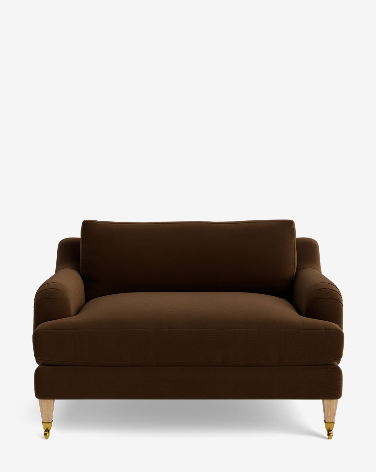 Lucille English Roll Arm Chair and a Half