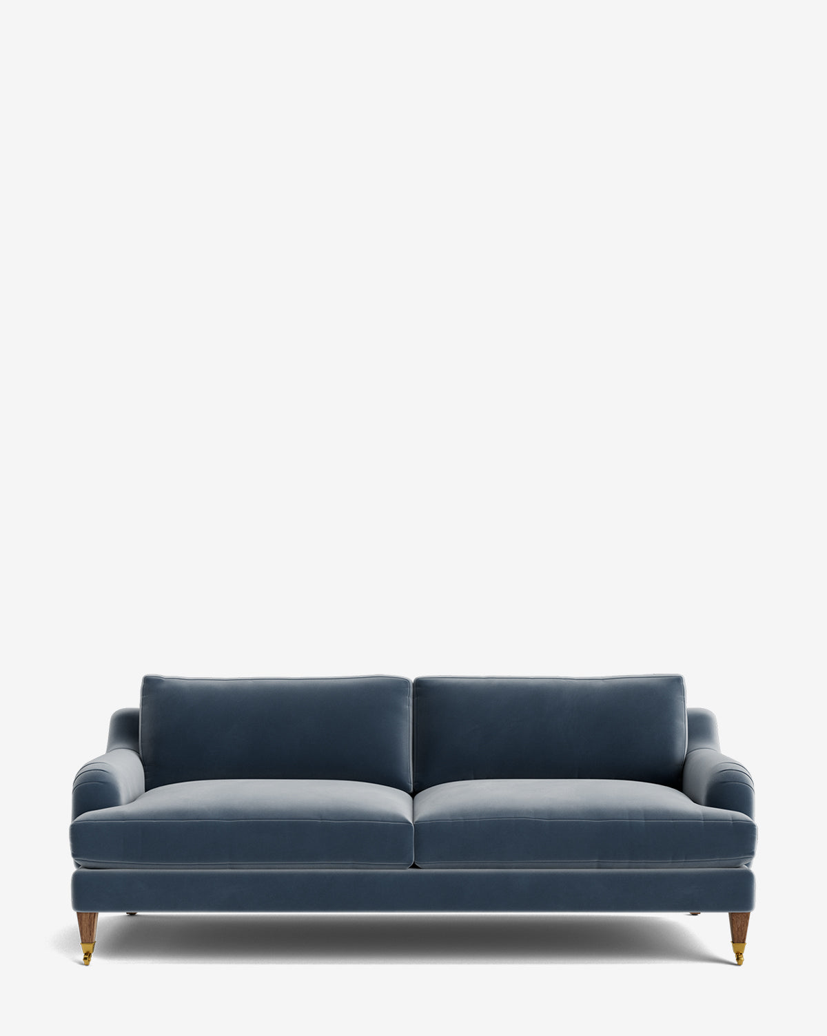 Lucille English Roll Arm Sofa 78"
