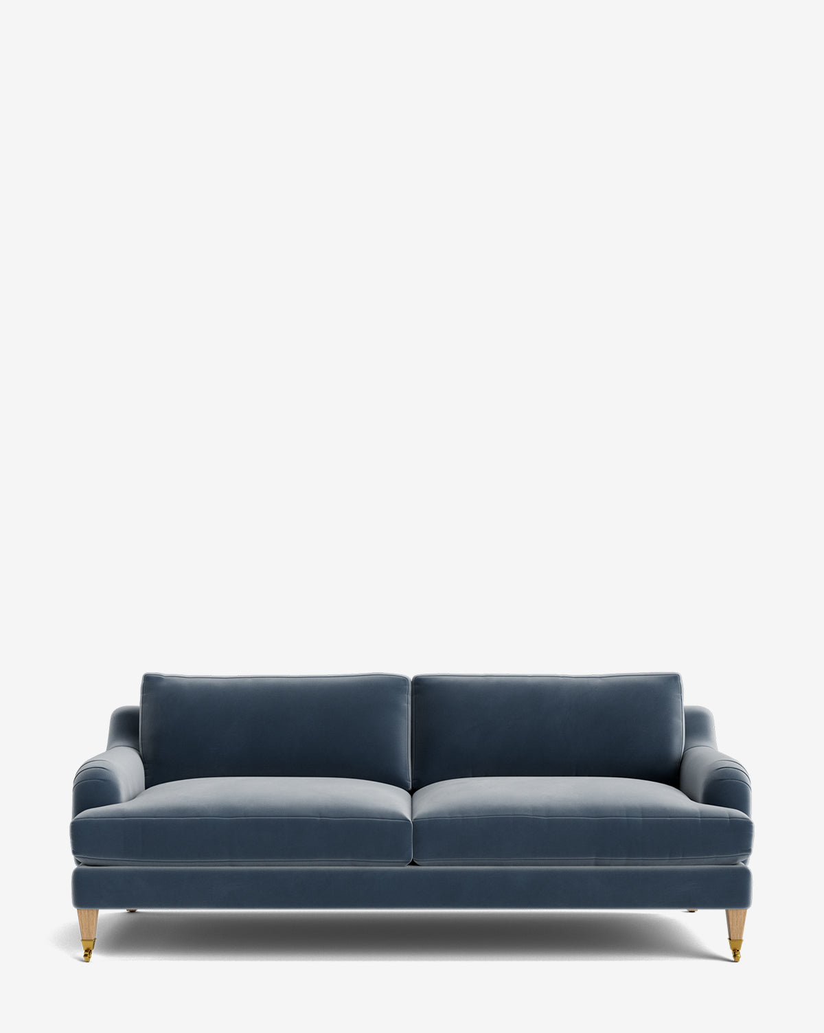 Lucille English Roll Arm Sofa 78"