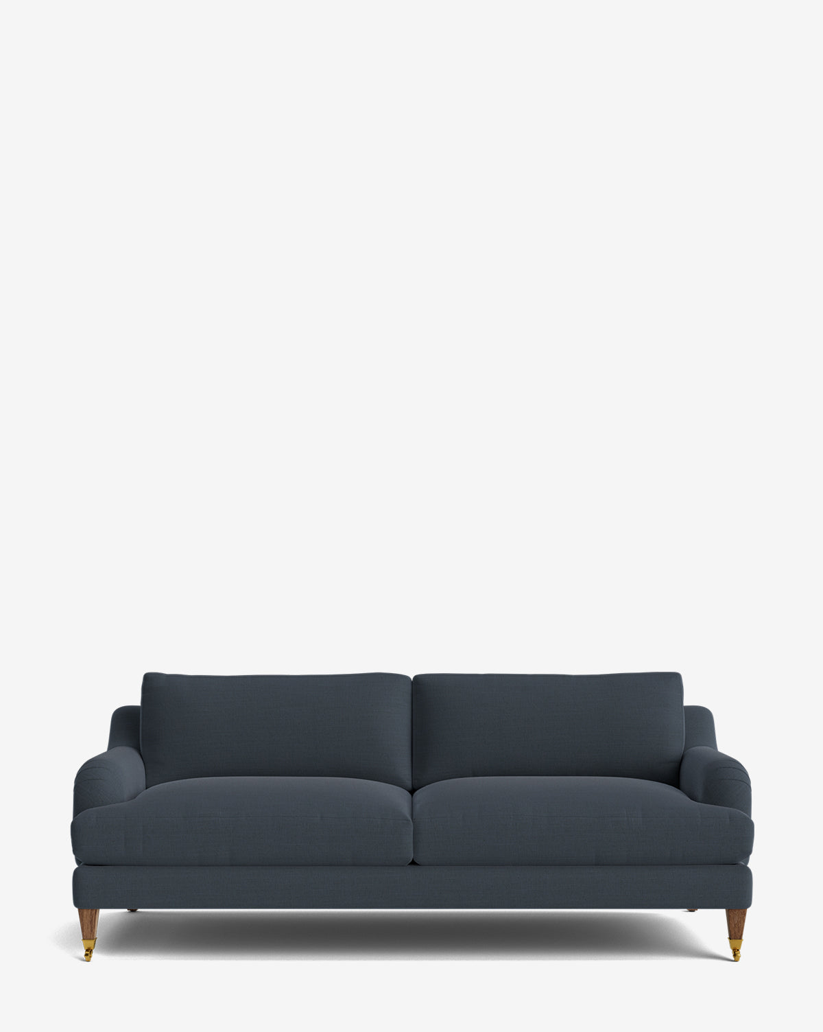 Lucille English Roll Arm Sofa 78"
