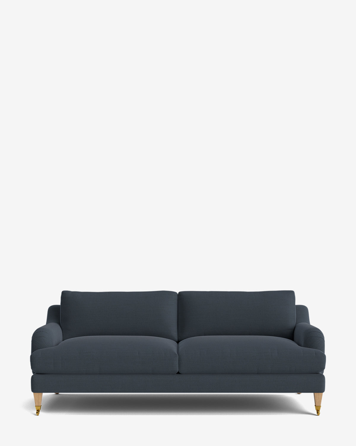 Lucille English Roll Arm Sofa 78"