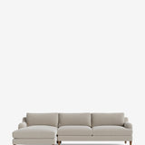 *Lucille English Roll Arm Chaise Sectional MTO TEST - RIGHT [hidden]