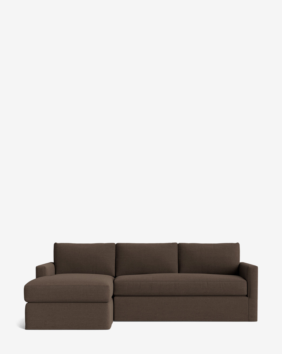 Macy Slipcover Chaise Sectional 101"