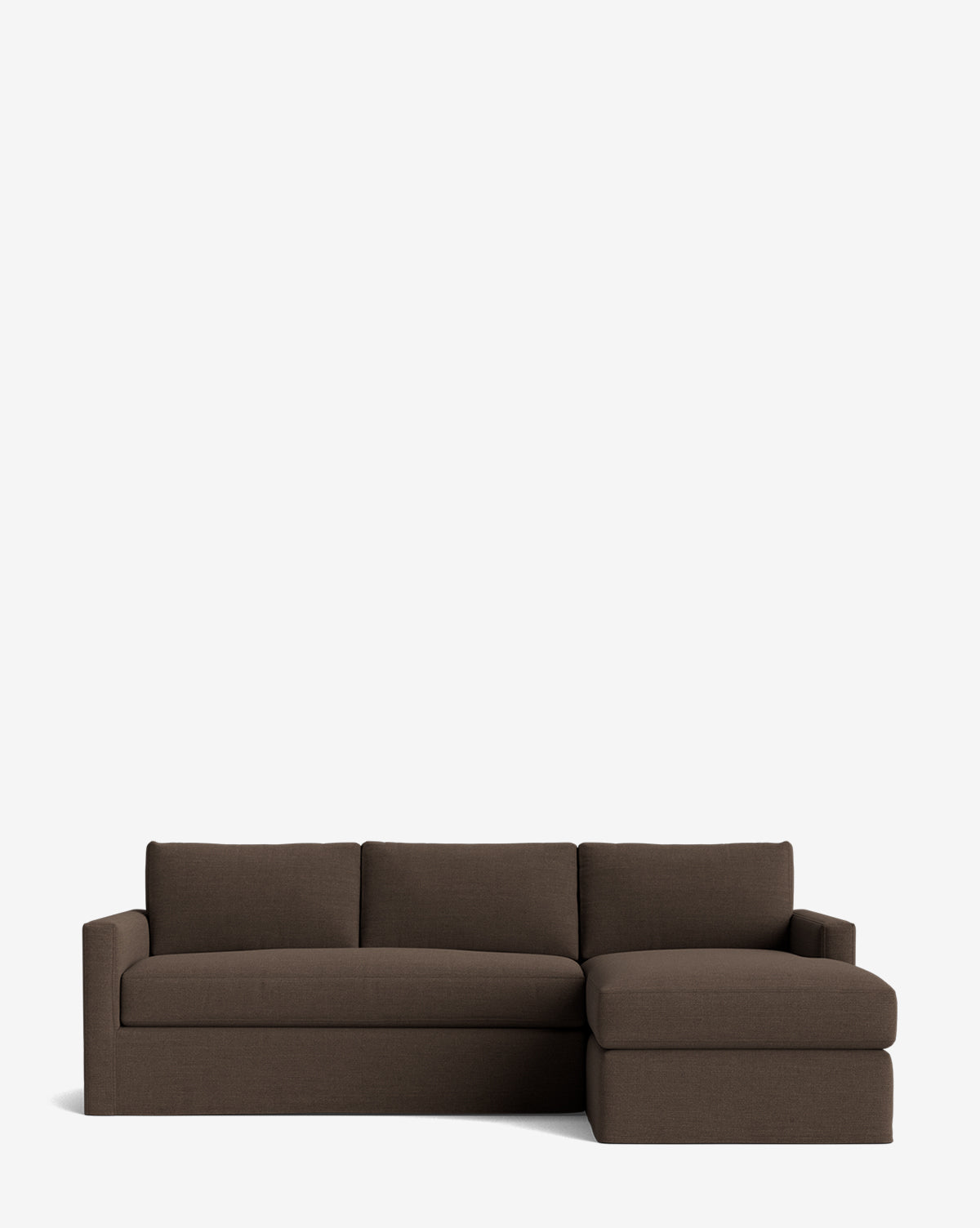 Macy Slipcover Chaise Sectional 101"