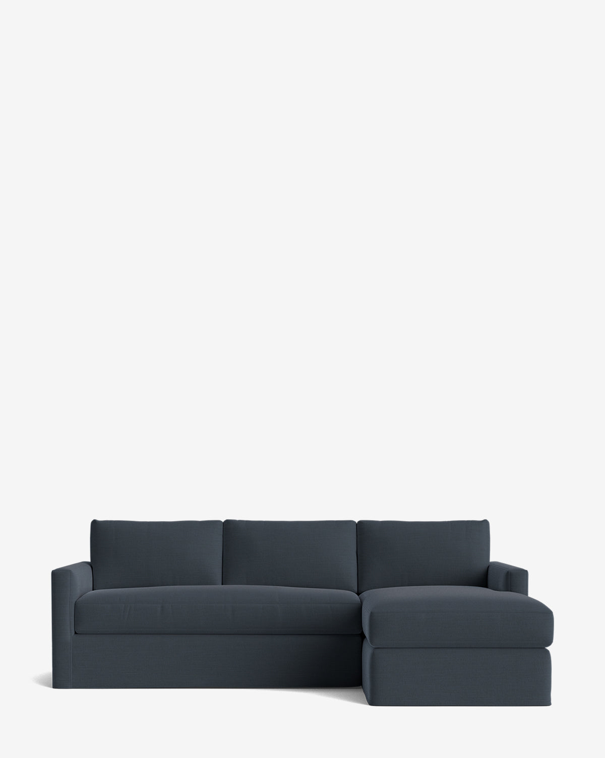 Macy Slipcover Chaise Sectional 101"