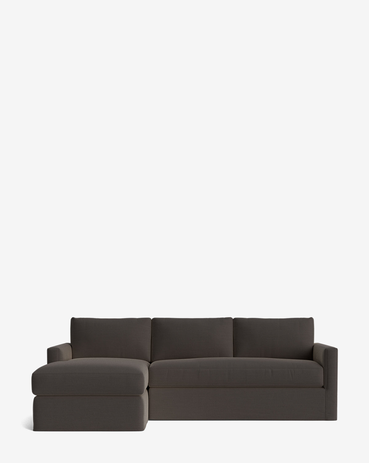 Macy Slipcover Chaise Sectional 101"