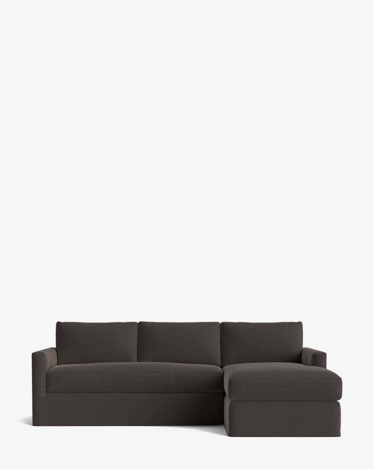Macy Slipcover Chaise Sectional 101"