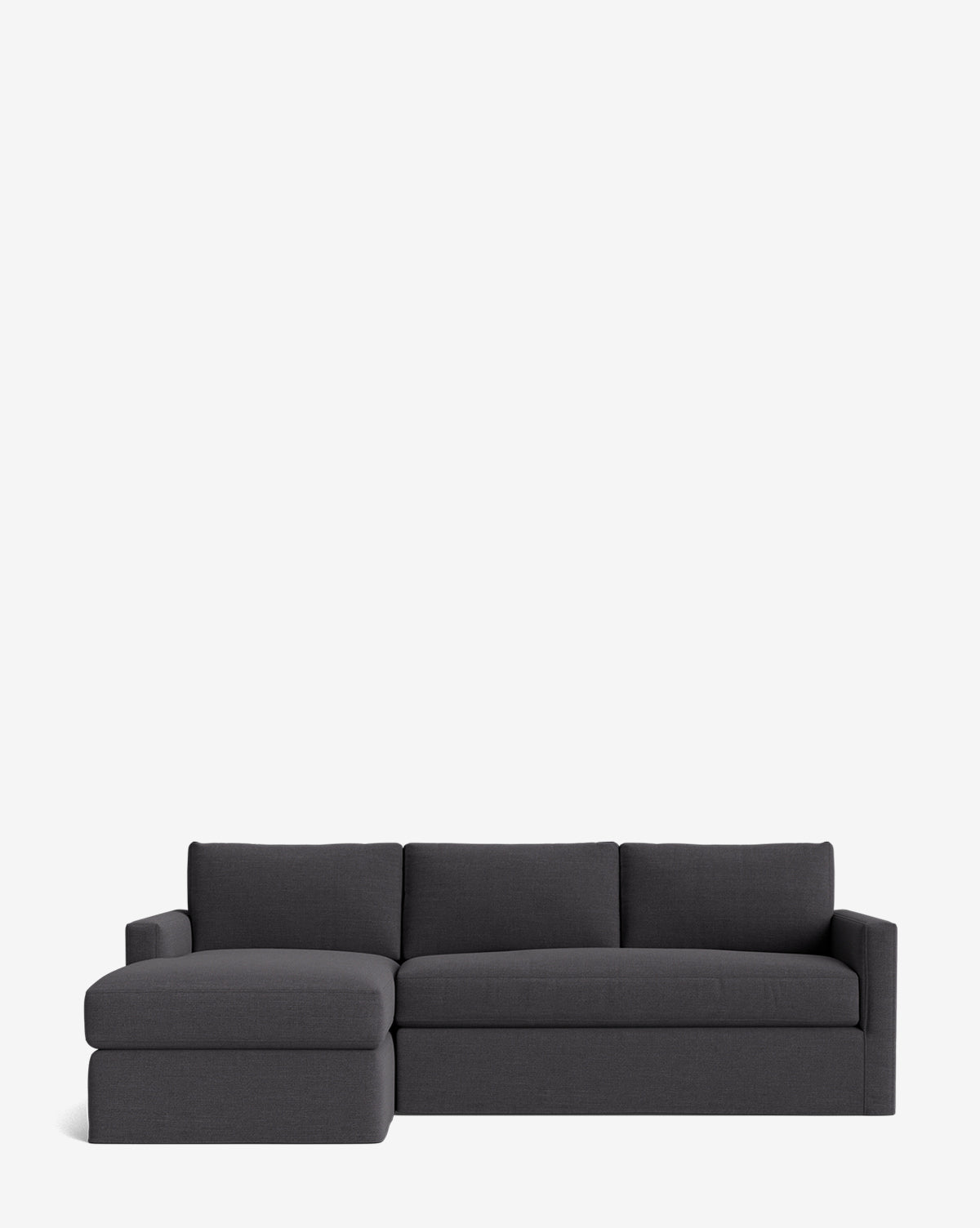 Macy Slipcover Chaise Sectional 101"