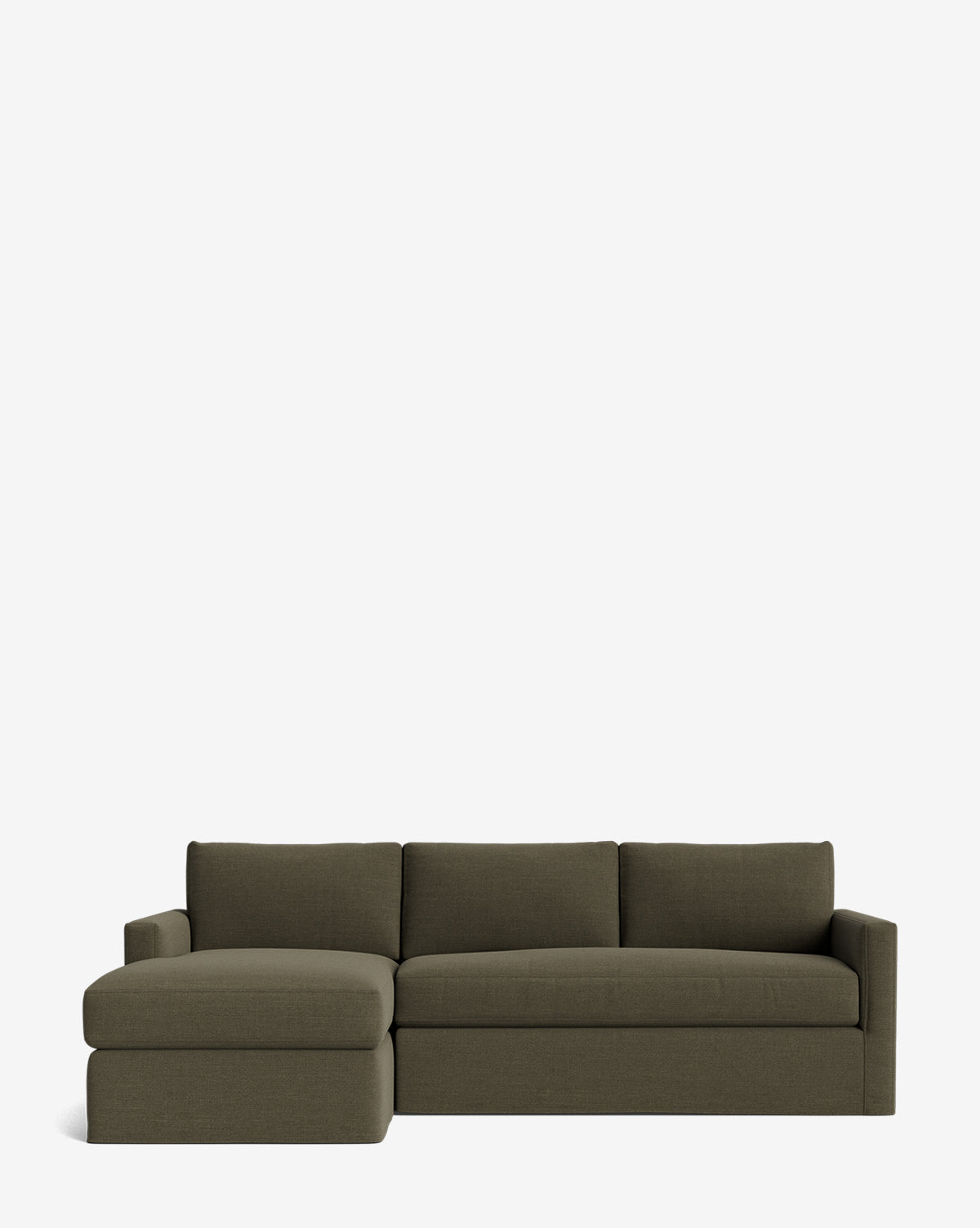 Macy Slipcover Chaise Sectional 101"