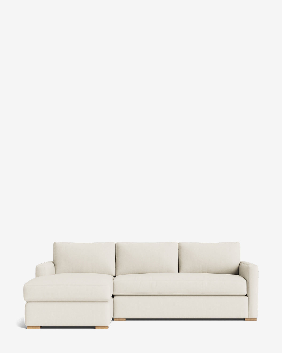 Macy Upholstered Chaise Sectional 101"