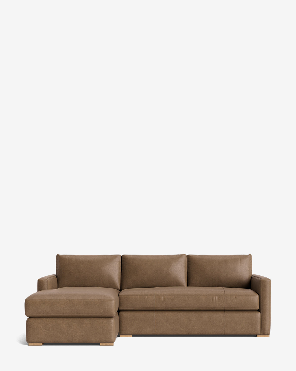 Macy Upholstered Chaise Sectional 101"