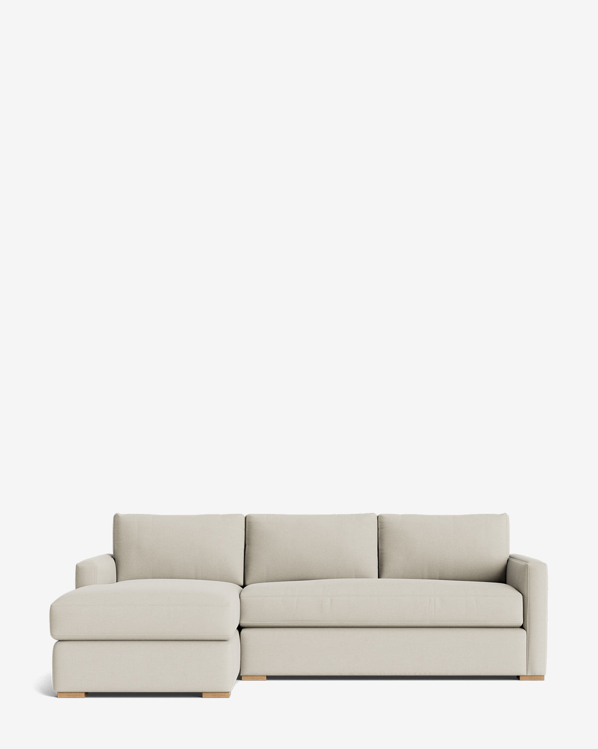 Macy Upholstered Chaise Sectional 101"