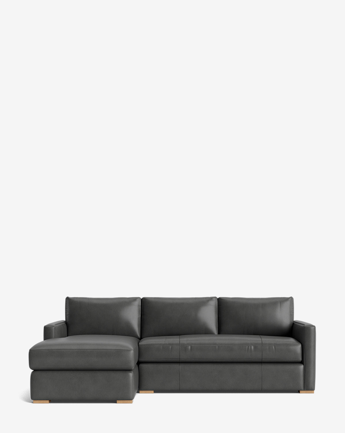 Macy Upholstered Chaise Sectional 101"