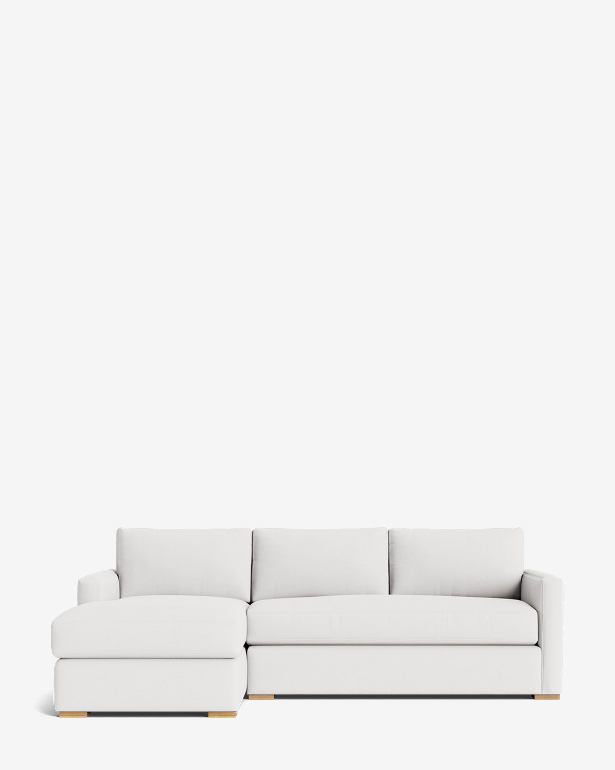 Macy Upholstered Chaise Sectional 101"