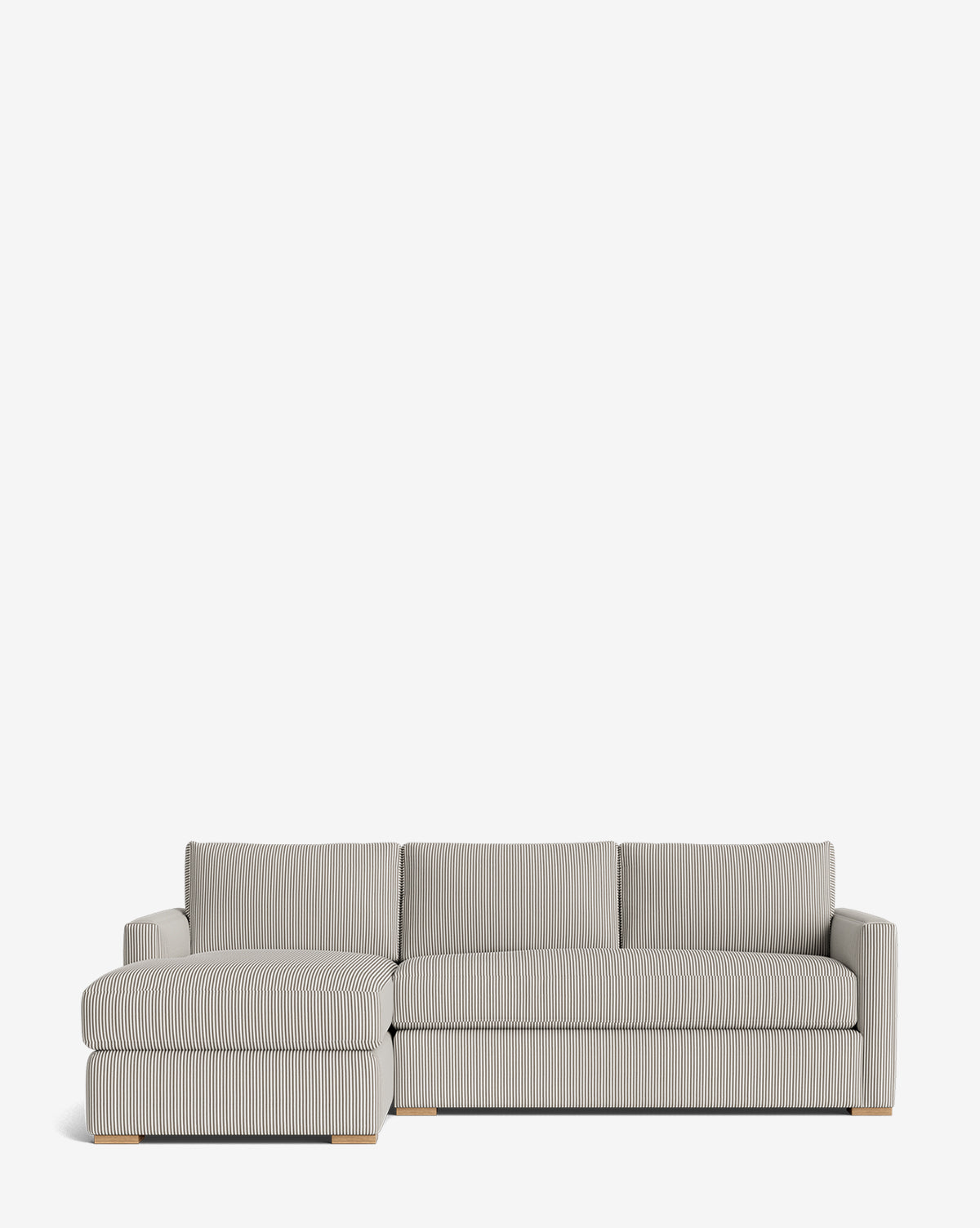 Macy Upholstered Chaise Sectional 101"