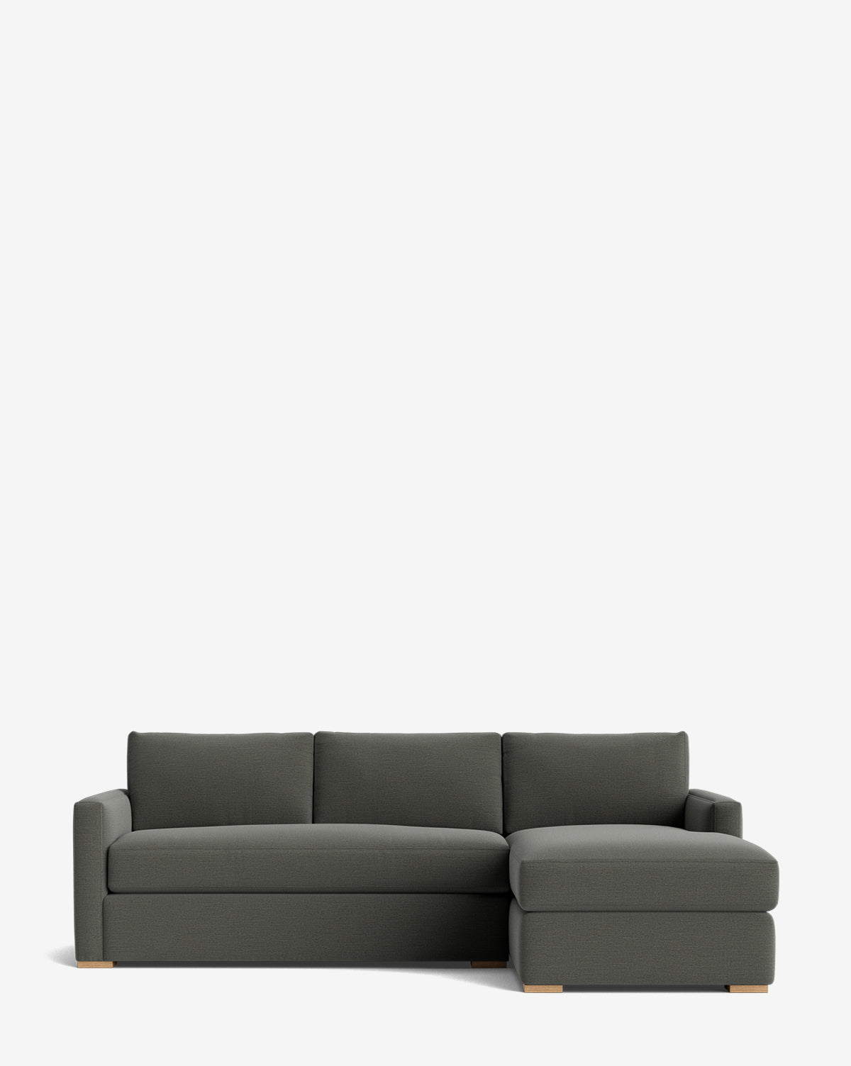 Macy Upholstered Chaise Sectional 101"
