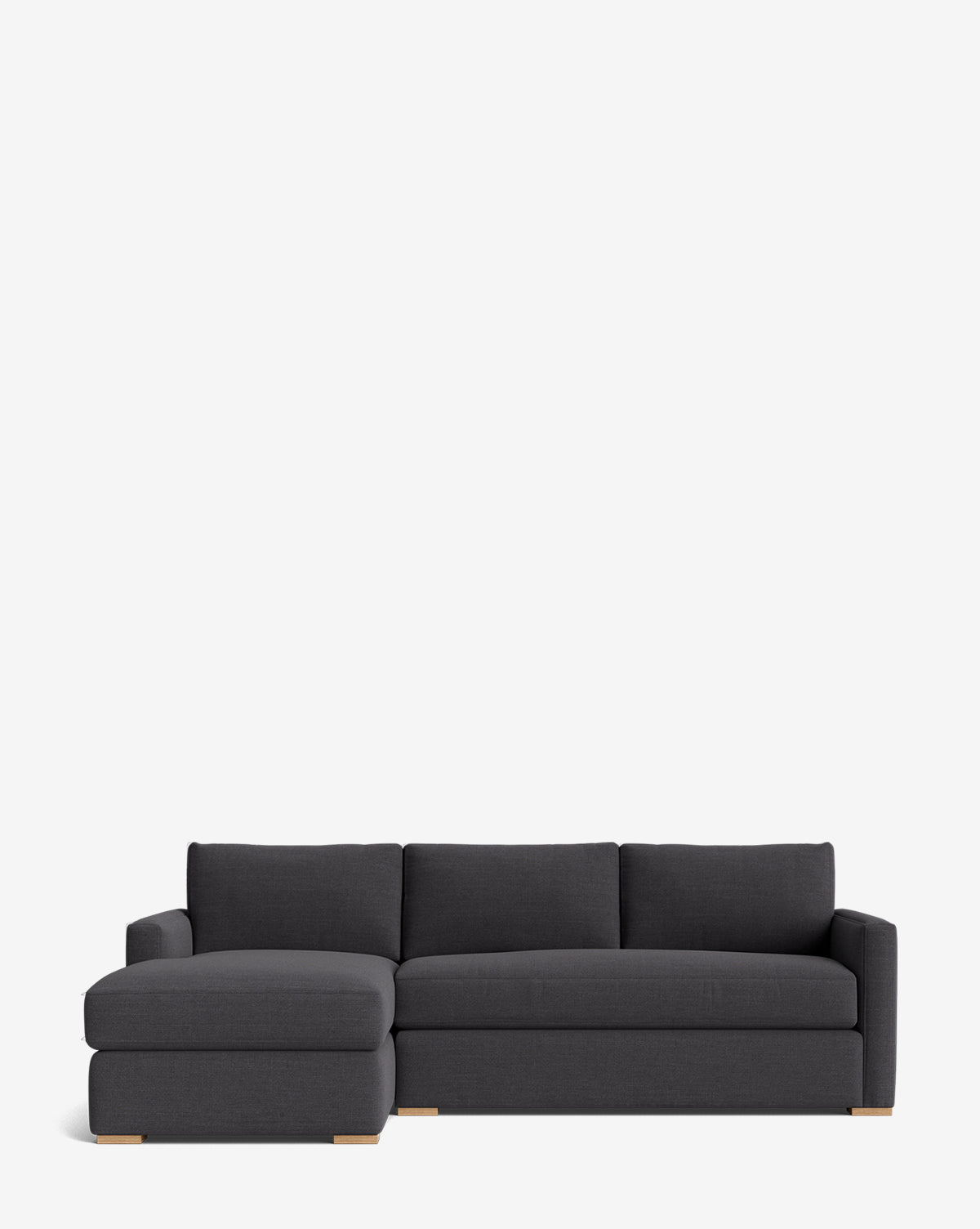 Macy Upholstered Chaise Sectional 101"