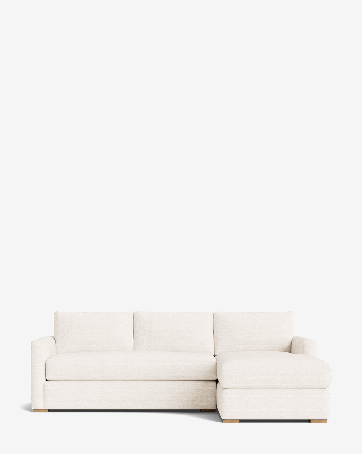 Macy Upholstered Chaise Sectional 101"