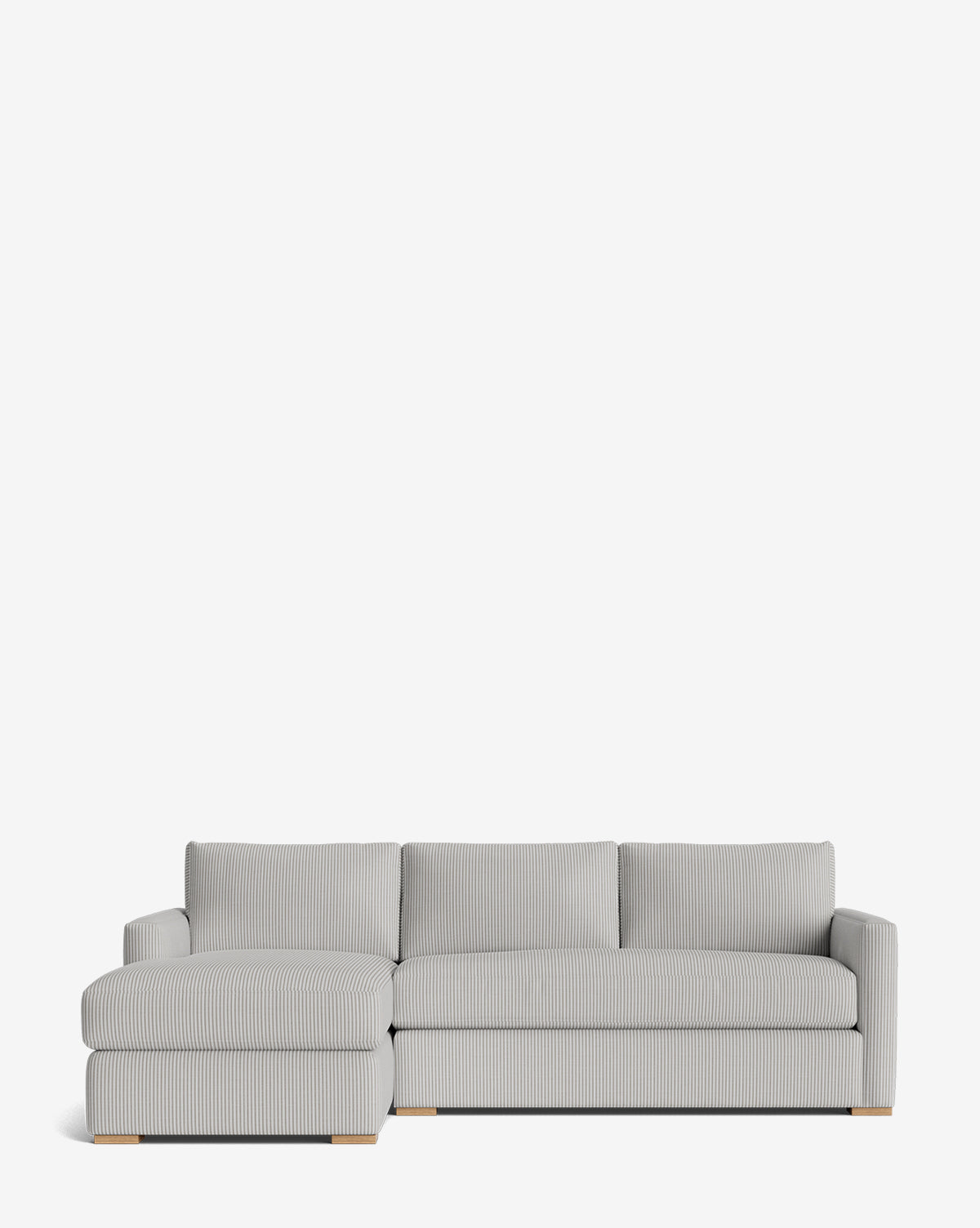 Macy Upholstered Chaise Sectional 101"