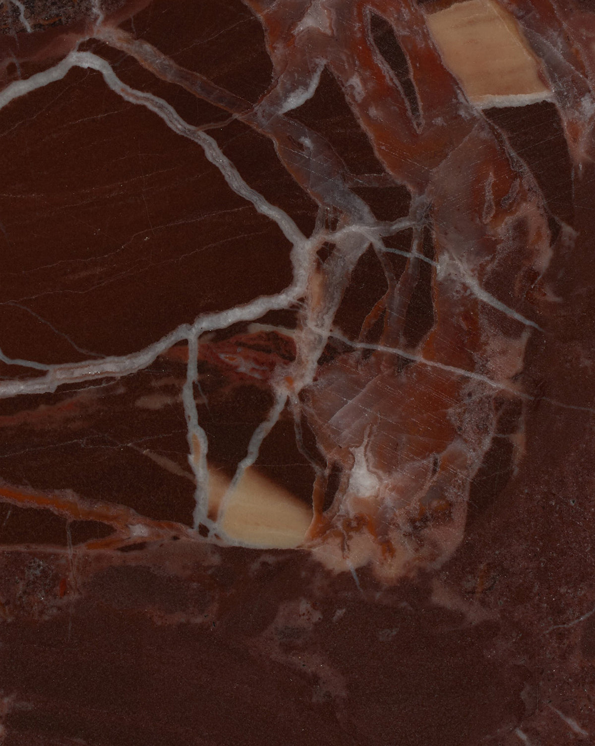 Merlot Marble End Table
