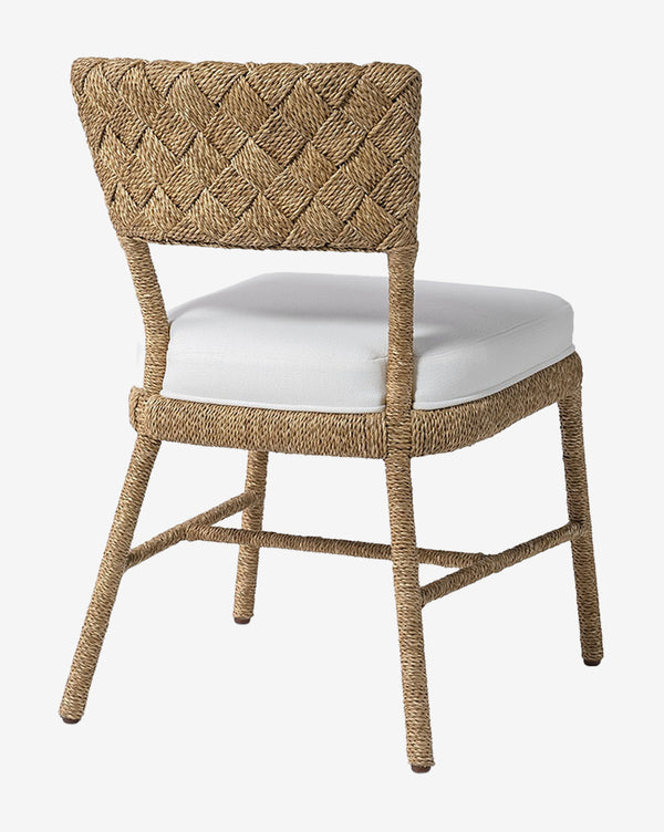 Canton rattan and store woven dining chair