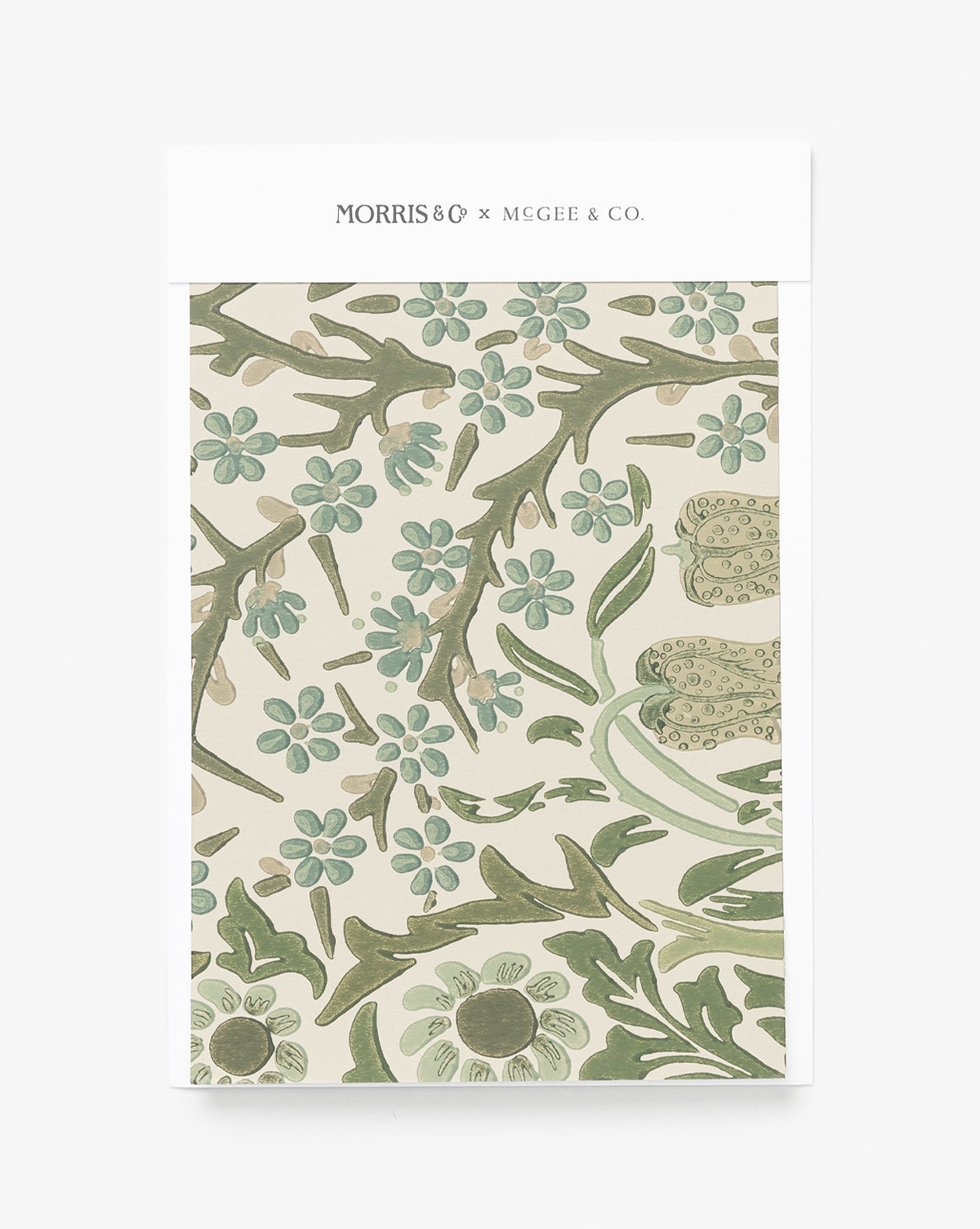 Morris & Co. x McGee & Co. Marigold Umber Wallpaper